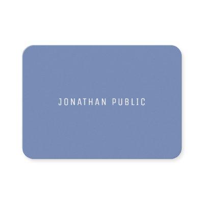 Blue Grey Modern Minimalist Trendy Simple Template