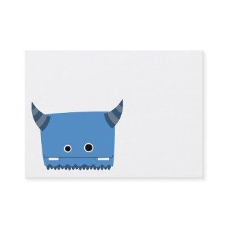 Blue Horned Monster