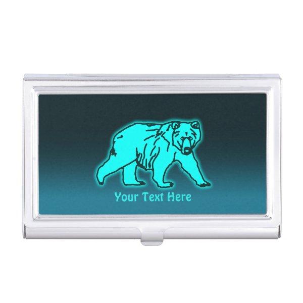 Blue Kodiak Bear  Case