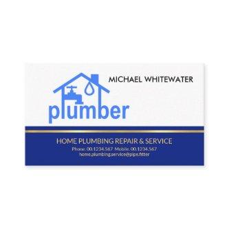 Blue Layer Gold Line Home Plumbing