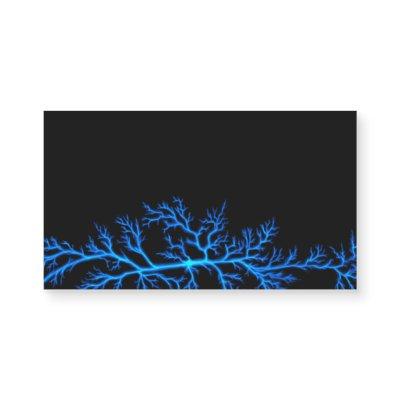 Blue Lightning Cracks Magnetic