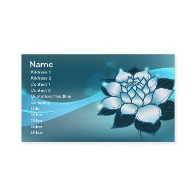 Blue Lotus Spiritual Fine Floral Art