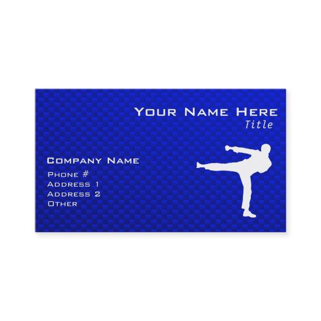 Blue Martial Arts