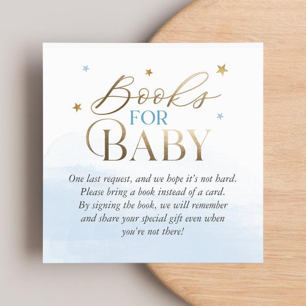 Blue Over the Moon Books for Baby Insert
