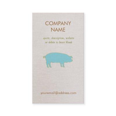 Blue Pig