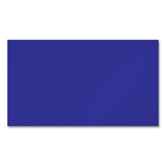 Blue (pigment) (solid color) magnet