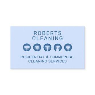 Blue professional minimalist