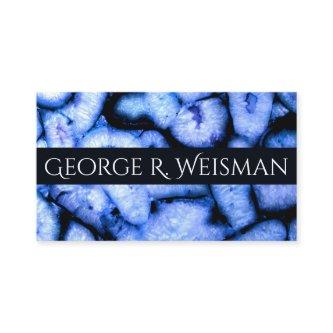 Blue Quartz Agate, blue Geodes, abstract pattern