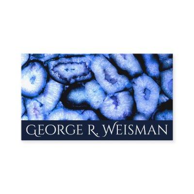 Blue Quartz Agate Geodes