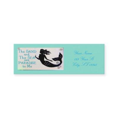 blue sand and sea mermaid skinny
