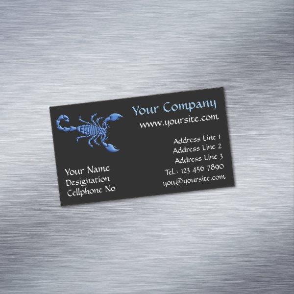 Blue Scorpion  Magnet
