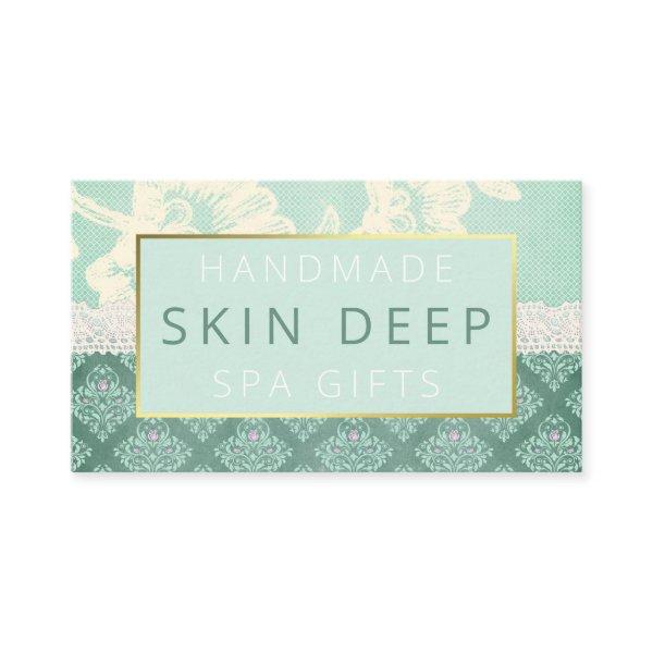 Blue Shabby Chic Spa Bath Soak Soap Body Butter