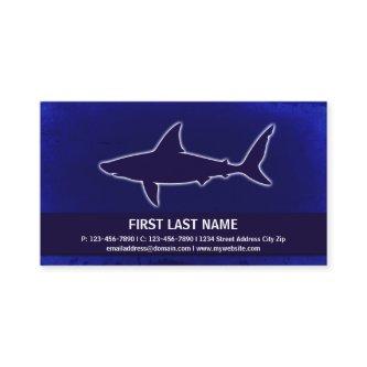 Blue shark cage dive customizable