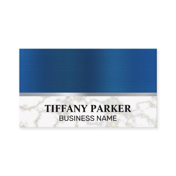 Blue Silver Metallic  | Marble Metallic Trim