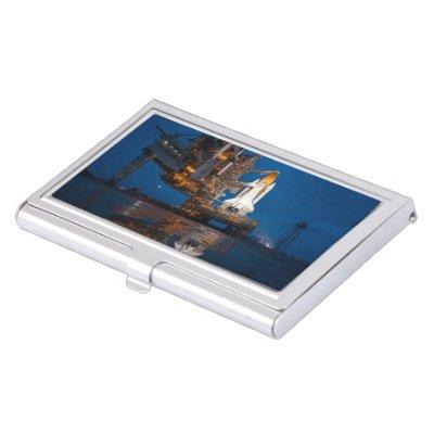 Blue Sky for Space Shuttle Atlantis Launch  Case