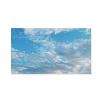 Blue Sky Themed Business, 3.5" x 2.0", 100 pack