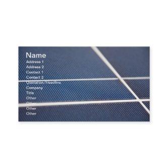 Blue Solar Panels