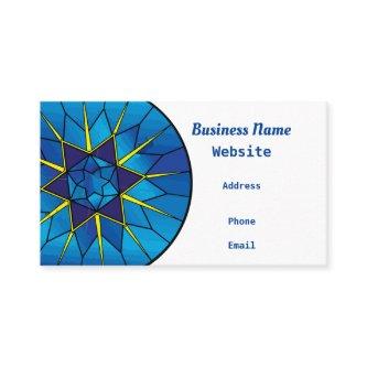 “Blue Stained Glass”