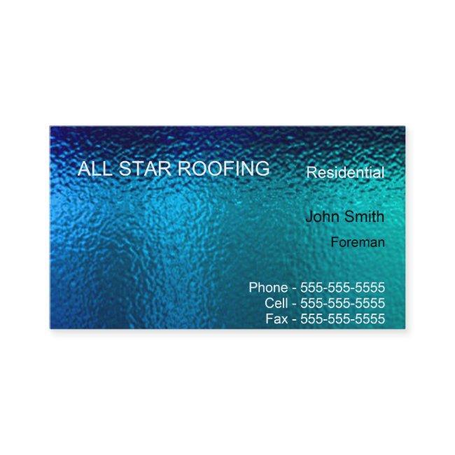 Blue Stained Glass Template Generic