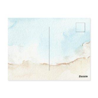 Blue Summer Ocean Picture-Perfect Standard  Postcard