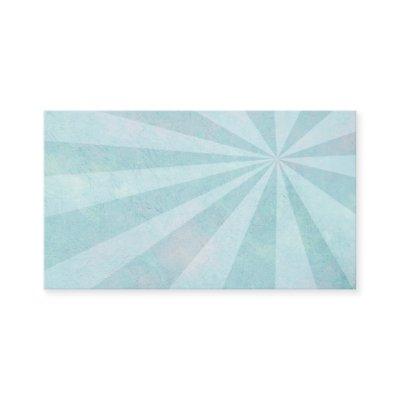 blue sunburst  template double sided