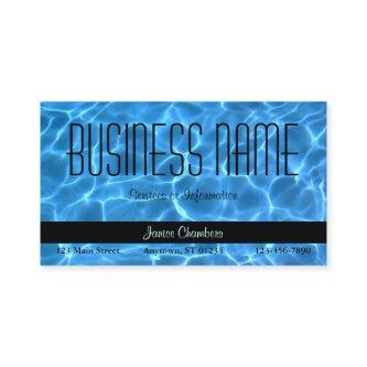 Blue Swimming Pool Pattern