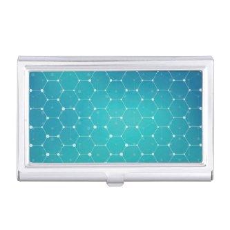 Blue Teal DNA Pattern  Case