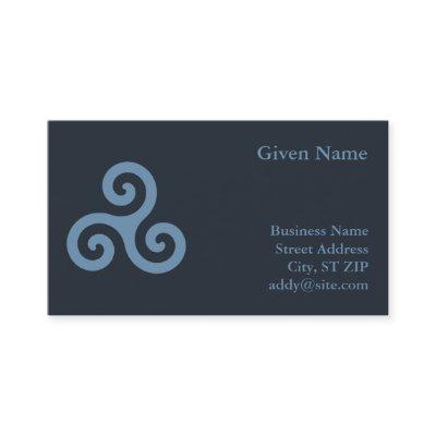 Blue Triskelion