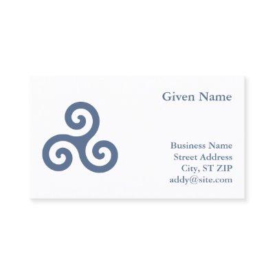 Blue Triskelion
