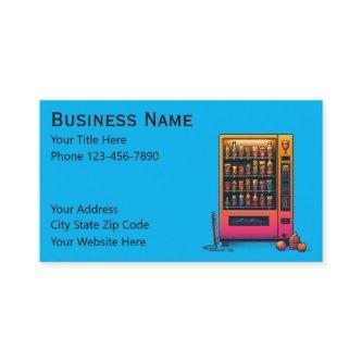 Blue Vending Machine