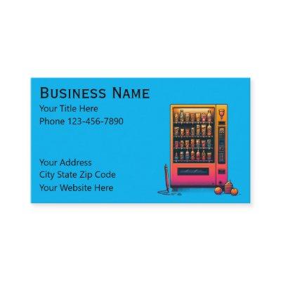 Blue Vending Machine