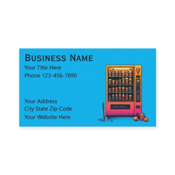 Blue Vending Machine