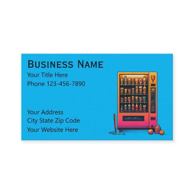 Blue Vending Machine