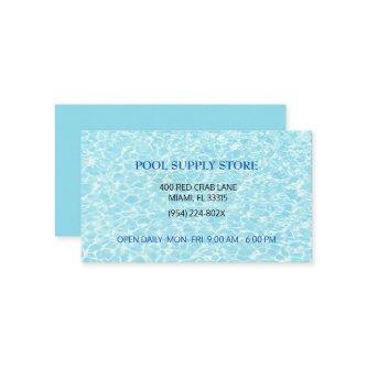 Blue Water Pool supply store/ pool repair