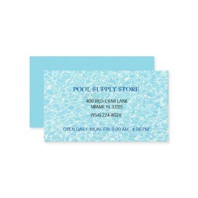 Blue Water Pool supply store/ pool repair