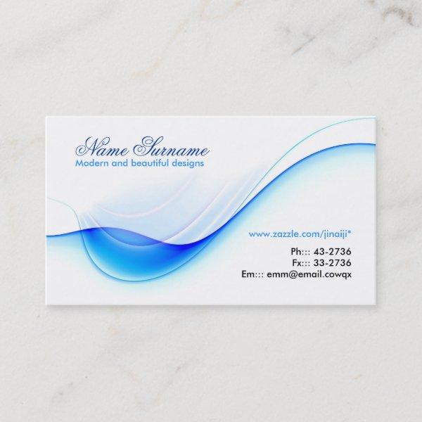 blue wave  design