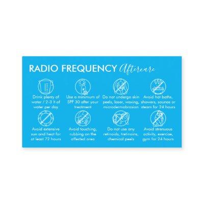 Blue White Radio Frequency Skin Tighten Aftercare