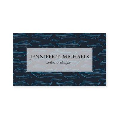 Blue Yacht Pattern