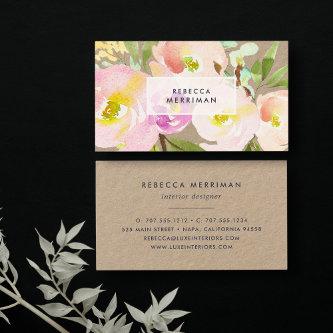 Blush Bloom | Watercolor Floral Kraft