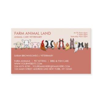 Blush Farm Animal Appointment Visit Veterinarian