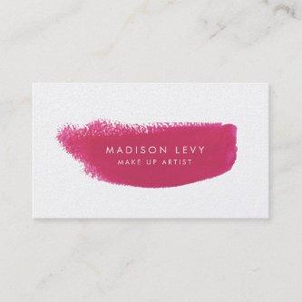 Blush Lipstick Make Up Swatch Artist Cards