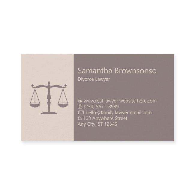 Blush Pink Lawyer Law Office