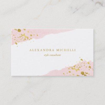 Blush Romance | Watercolor and Gold