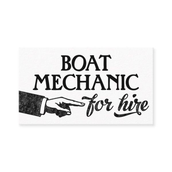 Boat Mechanic  - Cool Vintage