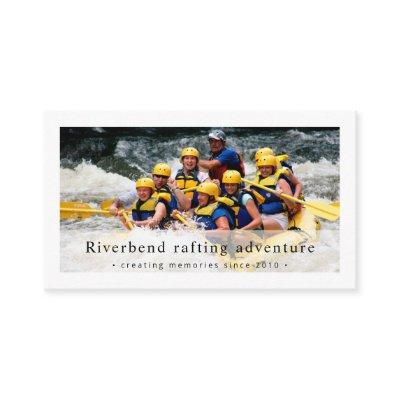 Boat rafting adventure photo