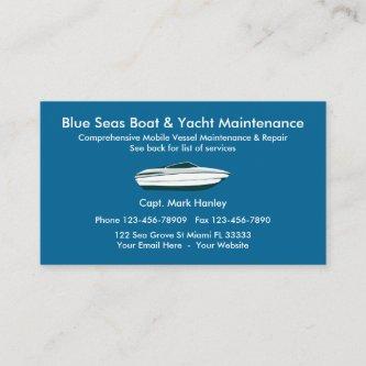 Boat & Yacht Services
