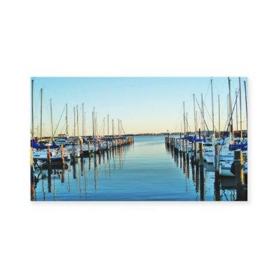 Boats At The Marina by Shirley Taylor