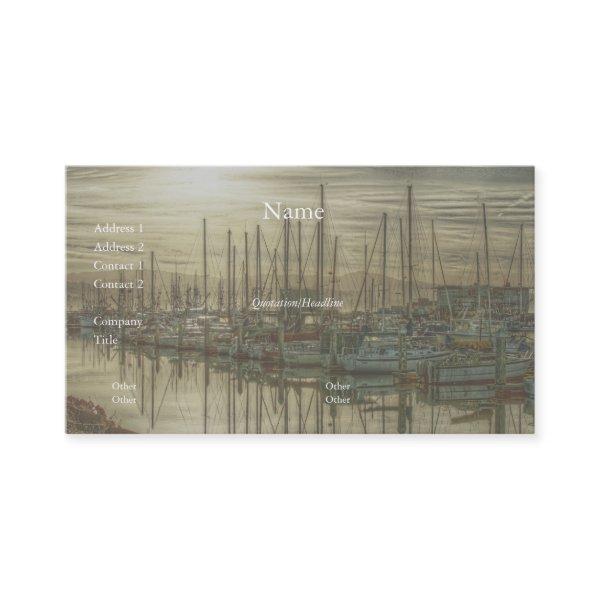 Boats in the Harbor 1