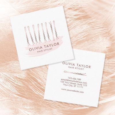 Bobby Pins Hair Stylist Hair Salon Hairdresser Square