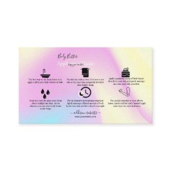 Body Butter Application Guide Colorful Glam